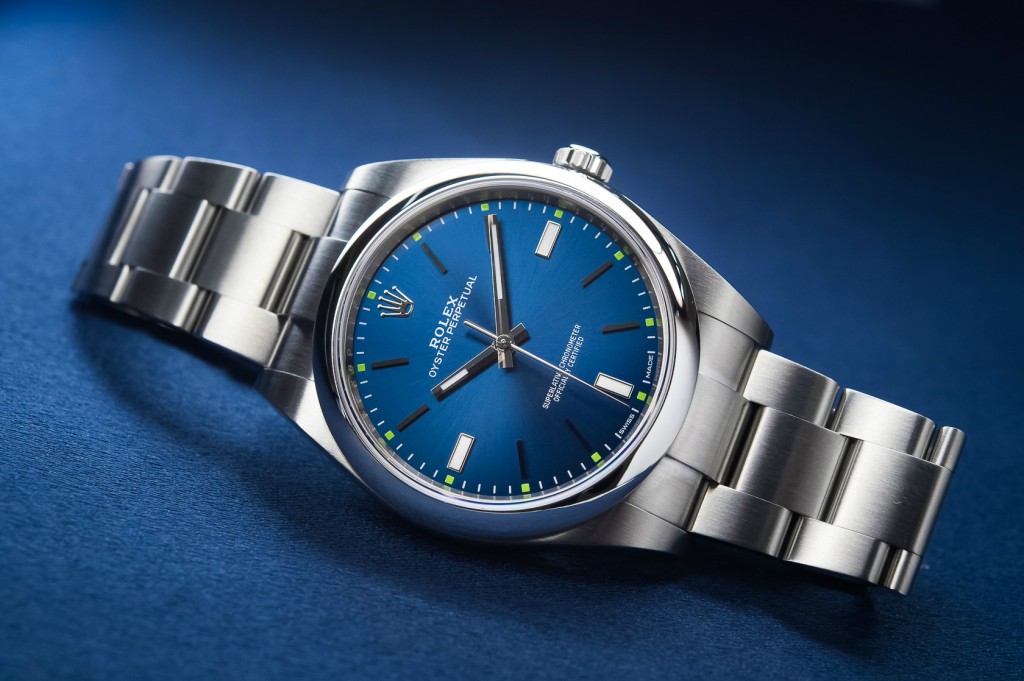 Blue Dials Rolex Oyster Perpetual Fake Watches