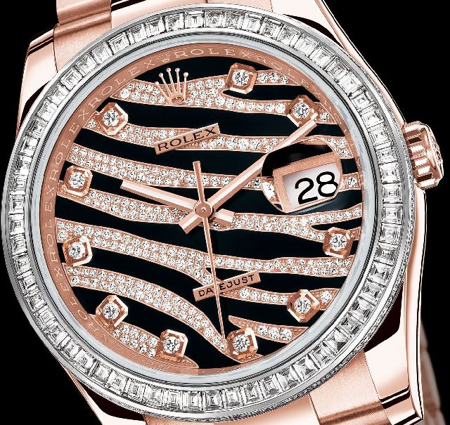 Everose Gold Hands Replica Rolex Datejust 36 Watches
