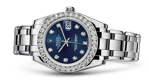 Diamond-set Bezels Copy Rolex Pearlmaster 34 Watches
