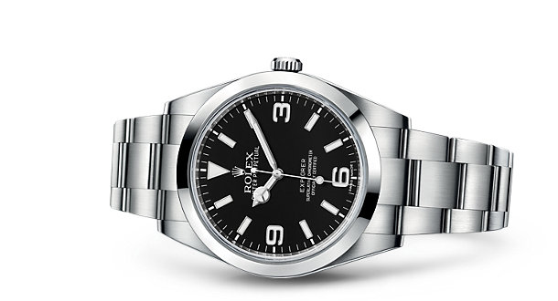 Black Dial Oyster Perpetual Rolex explorer Replica Watches
