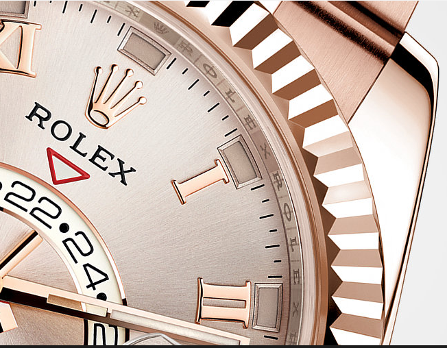 Oyster Perpetual Rolex Sky-Dweller With Sundust Dial