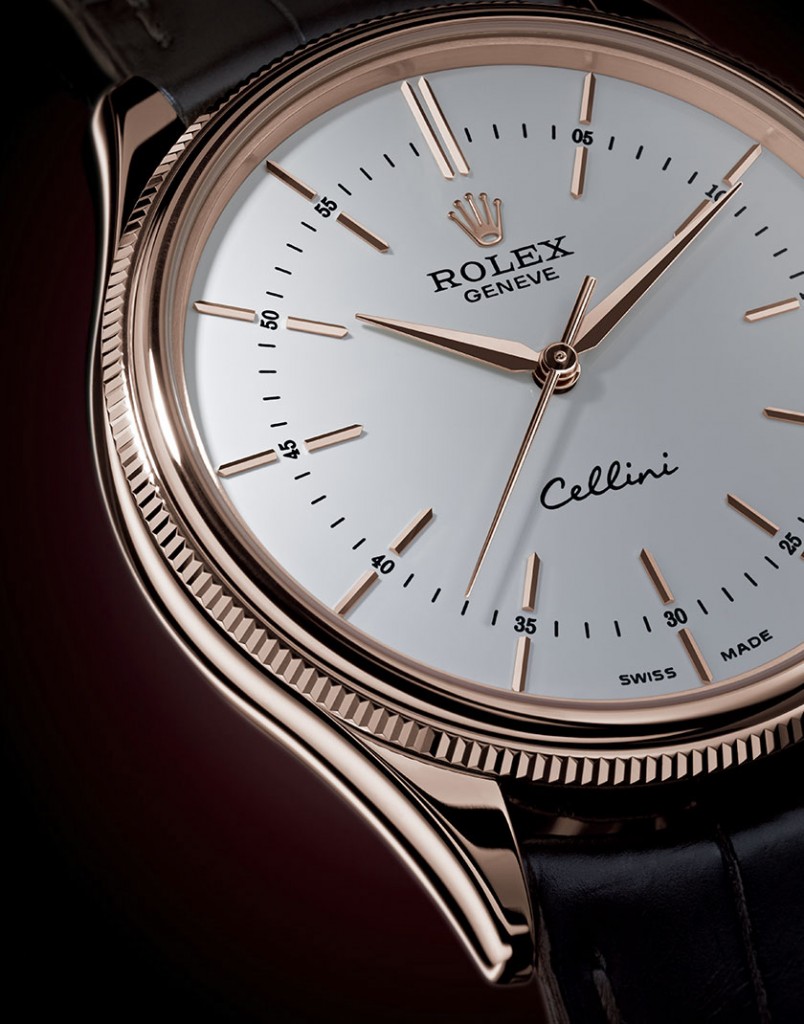 White Dial Rolex Cellini Time 50505 Replica Watches