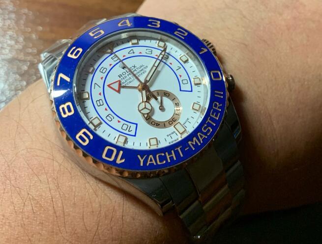 The Yacht-Master has always been considered as the nobility of sport watches.