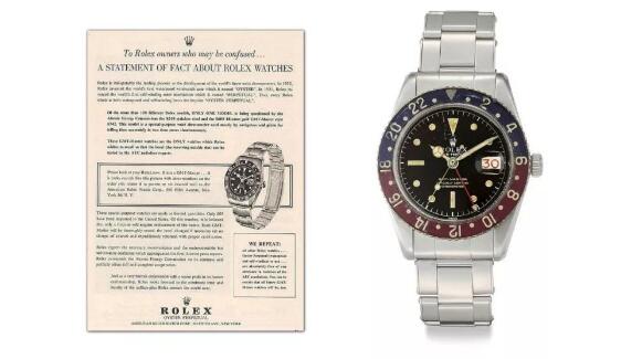 The statement explain the reason why the GMT-Master had been recalled.